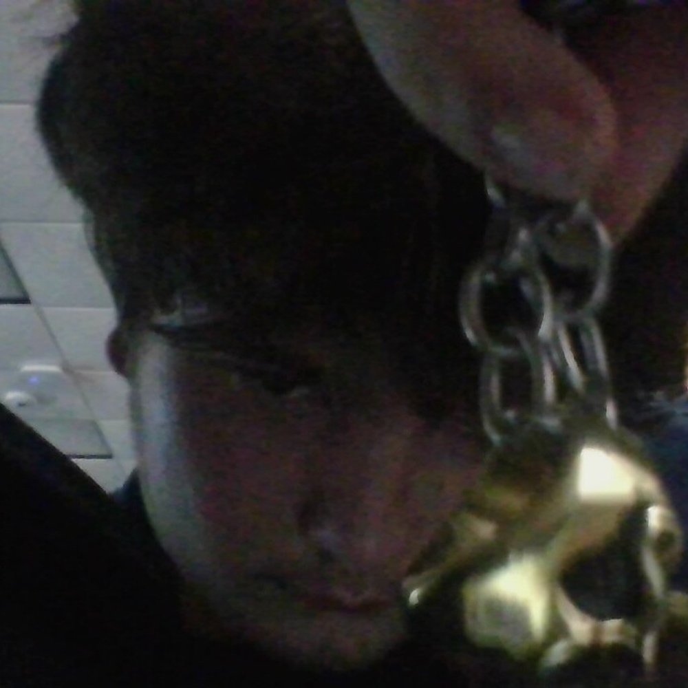 stainless steel chain an skeleton head  ring